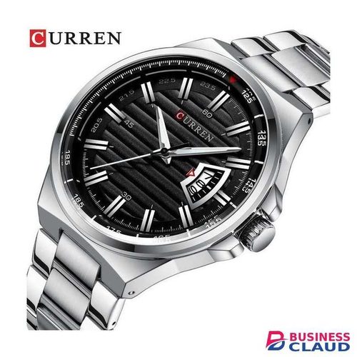 Curren Watches Men's Watches Bracelet Strap 8375 Silver Blue