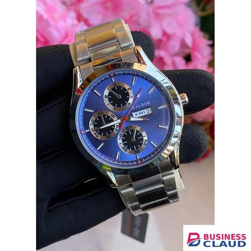 Kalbor Quartz Chronograph – Blue Dial Edition