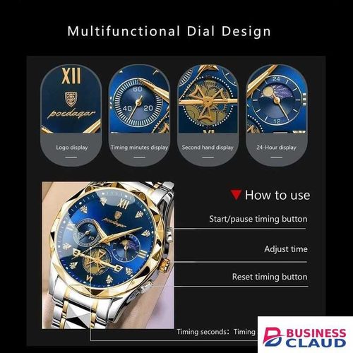 POEDAGAR GENTS 996 WRIST WATCH