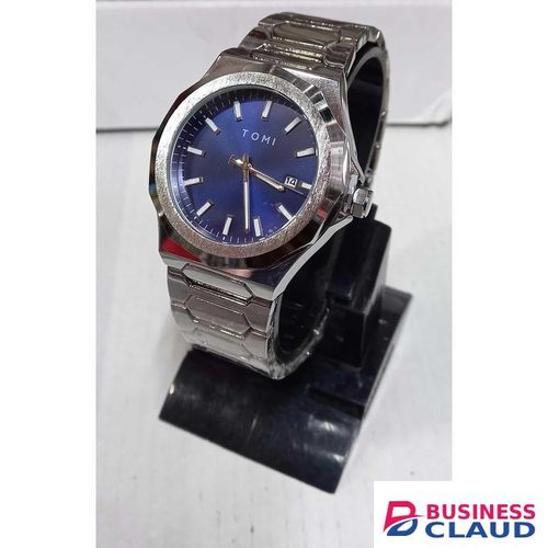 Tomi T301 Metal Watch – Elegant Timepiece with Gift Box, Extra Battery, and Clothing Pin