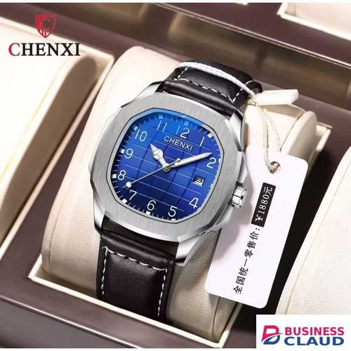 QUARTZ GENTS WATCH 0013 LEATHER STRAPS
