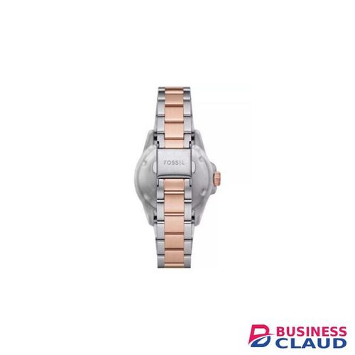 Fossil ES5348 Blue Dive Two-Tone Stainless Steel Watch
