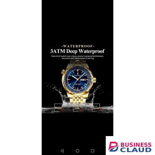 POEDAGAR Gents Wrist Watch 673