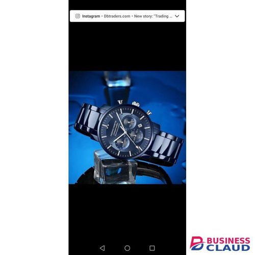 Hannah Martin Chronograph Gents Wrist Watch 113