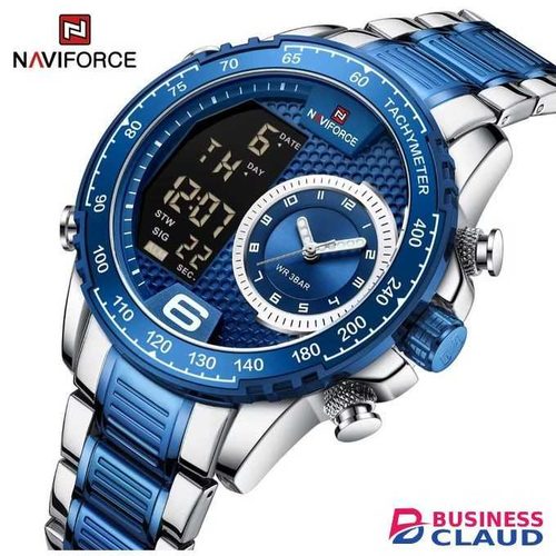 Naviforce DUAL TIME GENTS WATCH