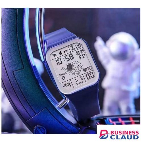 Student Watches Couple Electronic LED Digital Watch For Men Watch Sport Waterproof Multifunctional Alarm Clock Man-Blue