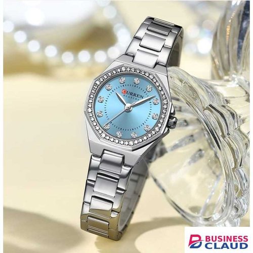 Curren Quartz Light Blue Dial Wristwatch