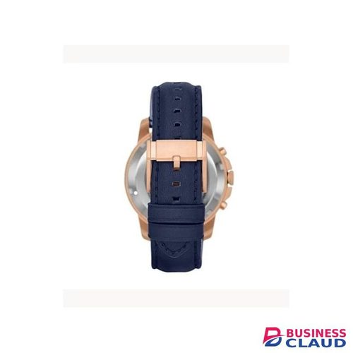 Fossil Men’s Watch ME3029 Grant Automatic Navy Leather