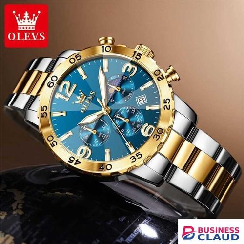 Olevs CHRONOGRAPH GENTS WRIST WATCH 3678