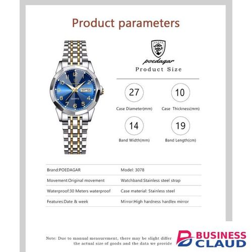 POEDAGAR LADIES WRIST WATCH