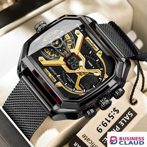 POEDAGAR GENTS WRISTWATCH E106