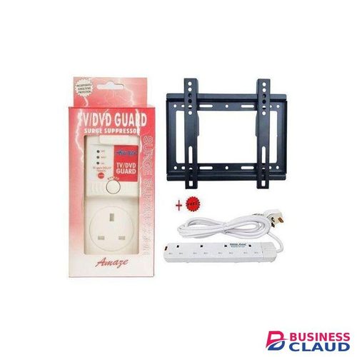 Aerial 14"43 WALL MOUNT TV Guard with free 4 way Extension