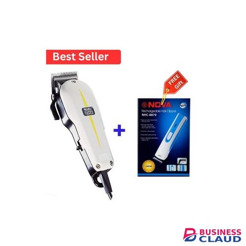 Suprt Taper Shaving Machine, Kinyozi Machine + Free Nova, Fpr Real Pro Barber