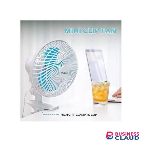 MODI Electric MD-HWF3004 Clip On Desk Fan 180 Degree Adjustable Head