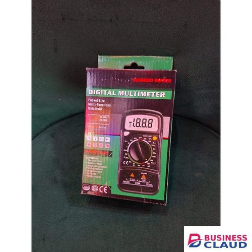Mastech MAS830 Digital Multimeter with LCD Backlight for Low Light Work Areas