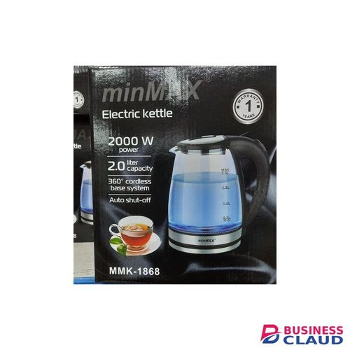 Automatic Quality Cordless Clear Glass Water Boiler & Heater Kettle-2L
