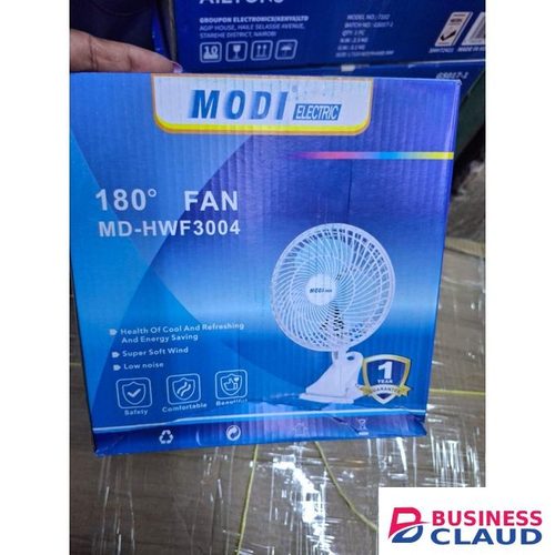 Modi Electric MD-HWF3004 Portable Mini Clip-On Fan Low Noise Cooling Fan