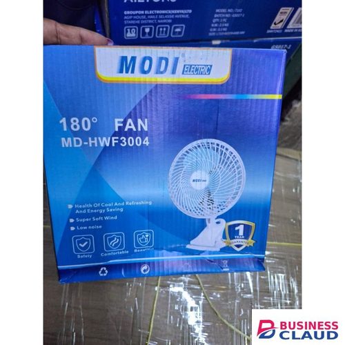 MODI Electric 180° Mini Clip Fan 6 Inch Portable Quiet Desk Fan with Strong Clip