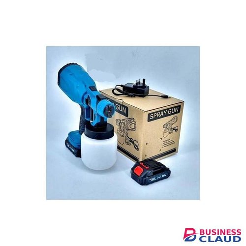 Makita 21V Highly Effective Lightweight Paint Spray Gun with 2 Lithium Ion Batteries