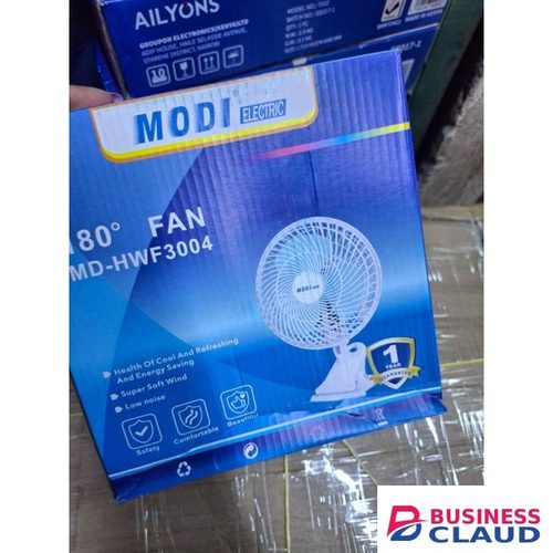 Modi Electric MD-HWF3004 Clip-On Mini Fan 180 Degree Rotating Energy Saving Fan
