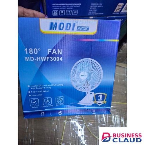 Modi Electric MD-HWF3004 Mini Clip Fan 180 Degree Rotation Low Noise Desk Shelf Fan