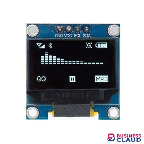 Arduino 0.96-Inch OLED Display 128×64 I2C SSD1306 Screen for Arduino, ESP32 & Raspberry Pi