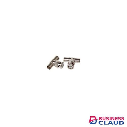3 Way T Type BNC Male To 2 BNC Female Adapter BNC Triple Jack Connector RF Coax Coaxial Connector Cable Adapter