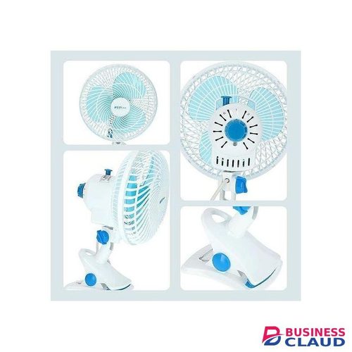 Modi Electric Portable 6 Inch Clip Fan MD-HWF3004 180° Rotation Quiet Personal Cooling Fan