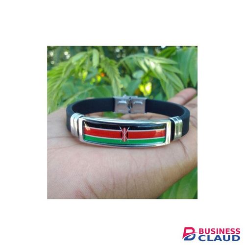 Kenyan flag bracelet
