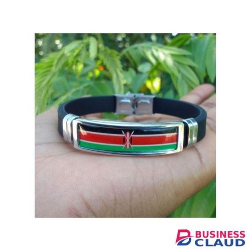 Kenyan flag bracelet