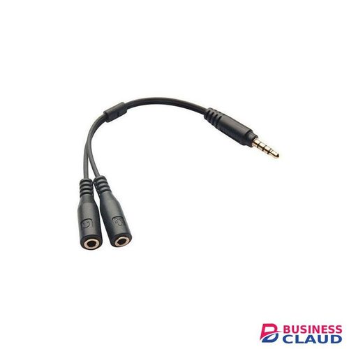 3.5mm Audio Splitter Combo Jack To Female Microphone And Headphone Male 3.5mm Y Splitter To Mic And Headphone 3.5 Mm