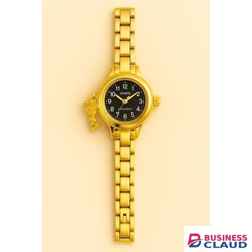 Omega Aurora Charm – golden glow with elegance