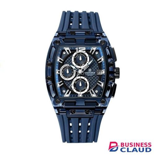 Naviforce NF7105 Blue Silicone Strap