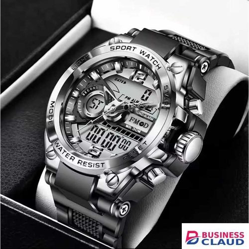 Lige Rugged Military Sports Watch With Night Vision and Stopwatch Alarm