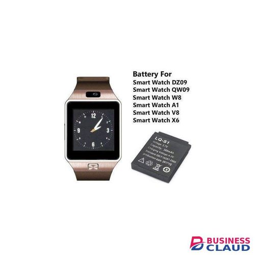 3.7V 380mAh SmartWatch Rechargeable Li-Ion Polymer Battery For DZ09 V8 Q18 A1 Smart Watch Battery