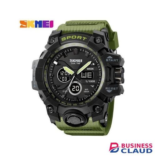 Skmei 2197 Sports digital mens watch-analog digital display-water resistant alarm stopwatch date