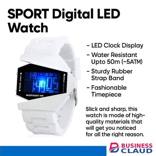 Digital Sports Watch for Men – Waterproof WR30M, Triple Sensor, LED Backlight, Alarm & Stopwatch – Rugged Outdoor Tactical Wristwatch