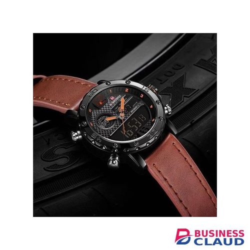 Naviforce Men's Digital Analogue Classic Wrist Watch 9134