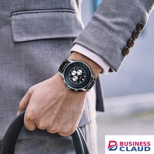 Jaragar Blue Inner Curved SCREEN Mechanical Aviator Series Mechanical Automatic Men Watch