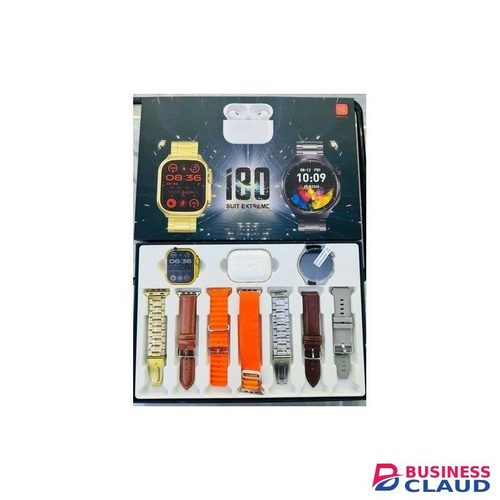 Luxury I80 Suit Extreme 10 In 1 With 2 Smartwatch