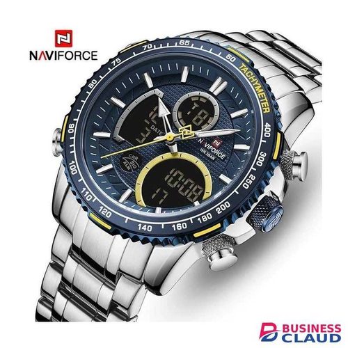 Naviforce Men's Digital Analogue 30M Water Resist Watch Digital