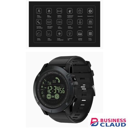 Spovan PR1 Tactical Smart Sport Bluetooth Watch