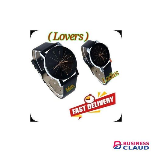 King & Queen Couple Wrist Watches - Matching Luxury Design for Lovers