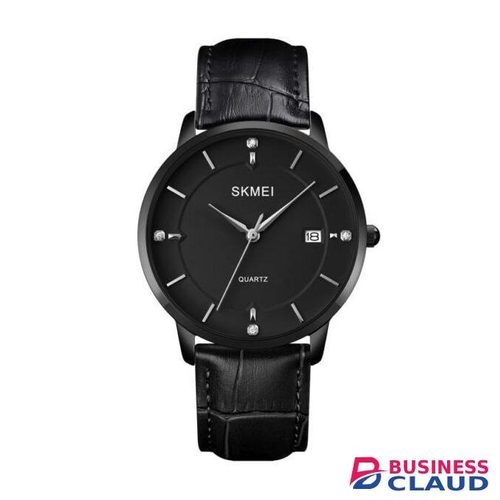 Skmei 1801 leather straps Quartz Analog Mens Watch