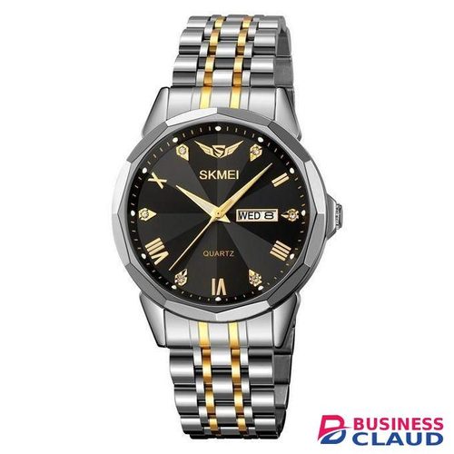 Skmei 2291 Quartz Waterproof Luminous Stainless Steel Wristwatch for men