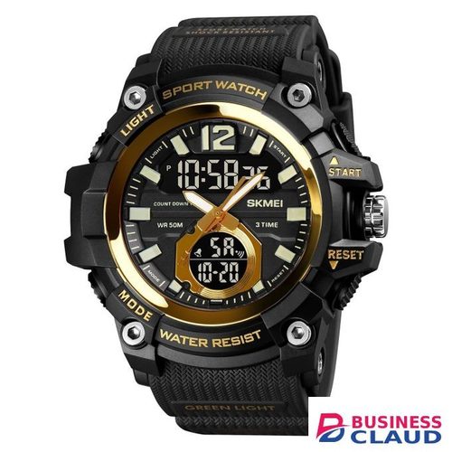 Skmei 1725 Quartz Analog Digital Dual Time Water Proof Watch for Men