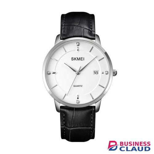 Skmei 1801 Quartz Analog Casual Classic Mens watch with leather straps and date display