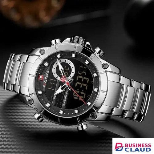 Naviforce classic Men’s Dual time wrist watch NF 9163