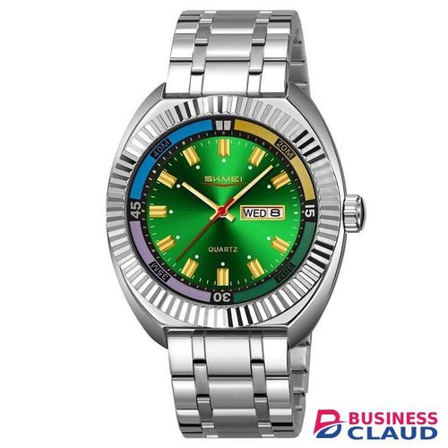 Skmei 9353 Classic Stainless Steel Quartz Sport Watch Waterproof Quartz mens watch