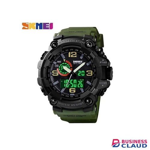 Skmei 1520 Analog Digital sport digital mens Watch-alarm water resistant stopwatch date